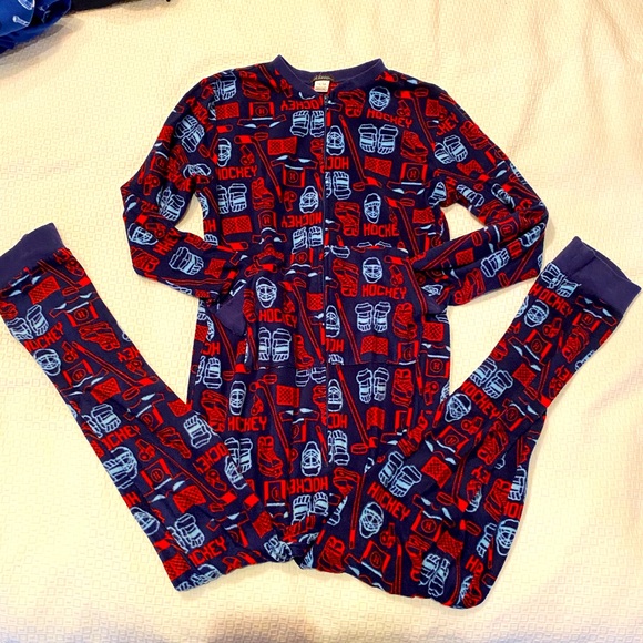 2/$30 Fleece Hockey Onesies (Set of 2) - Picture 2 of 6